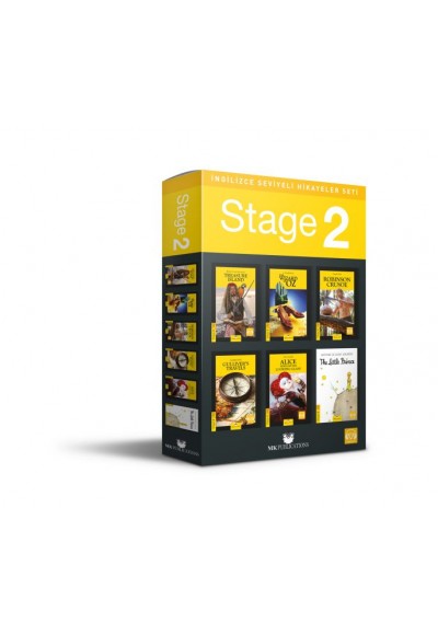 İngilizce Seviyeli Hikayeler Seti - Stage-2