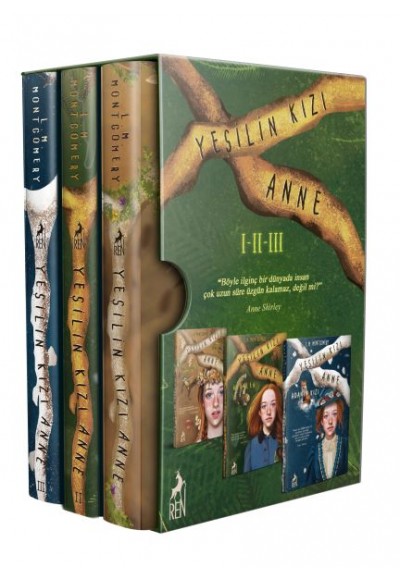 Yeşilin Kızı Anne Kutulu Set - Ciltli