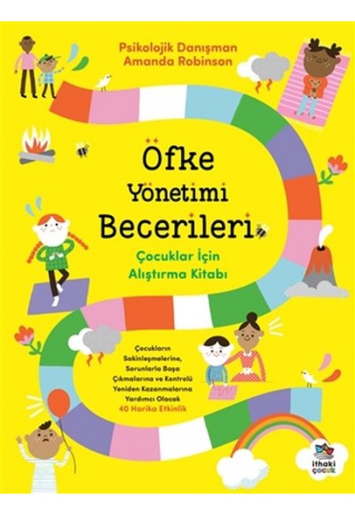 Öfke Yönetimi Becerileri - Çocuklar İçin Alıştırma Kitabı