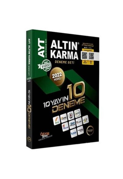 Altın Karma 2022 AYT 10lu Deneme