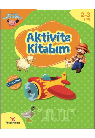 2-3 Yaş Aktivite Kitabı