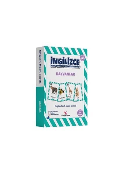 İngilizce Kelime Kartları - Hayvanlar
