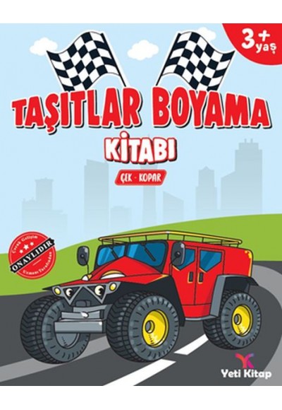 Taşıtlar Boyama Kitabı