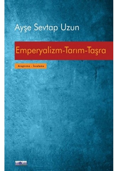 Emperyalizm Tarım Taşra