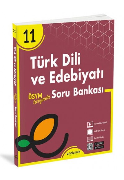 Endemik 11.Sınıf Türk Dili ve Edebiyatı Soru Bankası