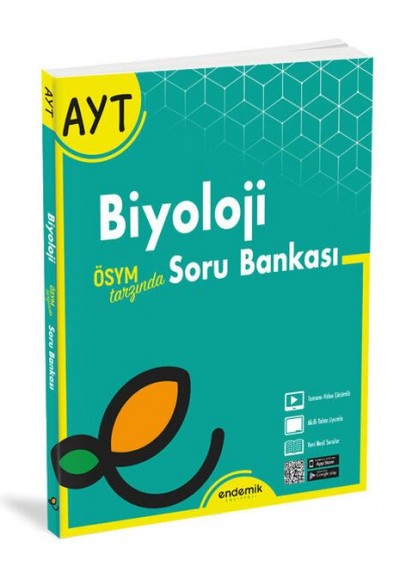 Endemik  AYT Biyoloji Soru Bankası