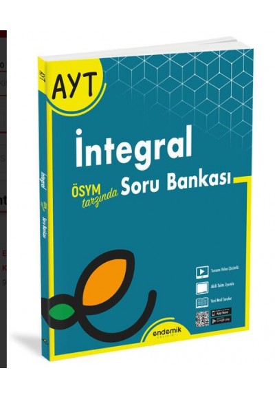 Endemik  AYT İntegral Soru Bankası