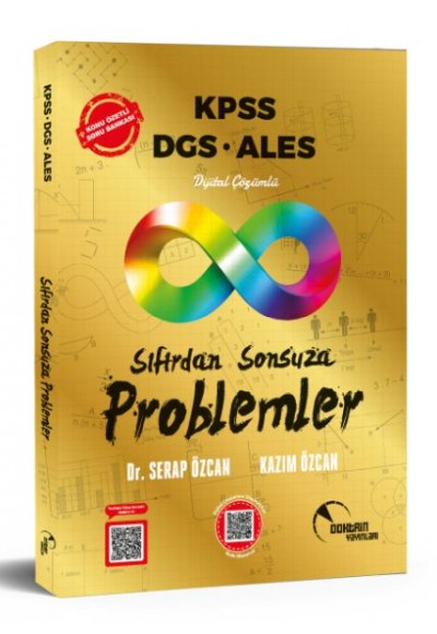 Doktrin Yayınları KPSS - DGS - ALES Sıfırdan Sonsuza Problemler Soru Bankası (Dijital Çözümlü)