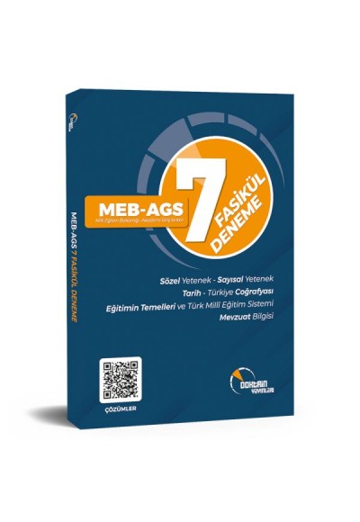 Doktrin Yayınları MEB AGS 7 li Deneme Sınavı