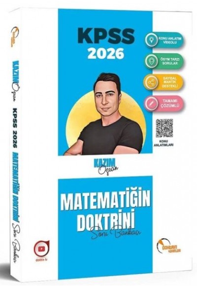 Doktrin 2026 KPSS Matematik Doktrini Soru Bankası Çözümlü