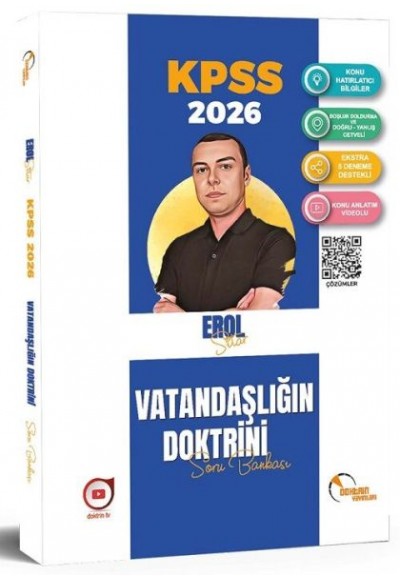 Doktrin 2026 KPSS Vatandaşlık Vatandaşlığın Doktrini Soru Bankası Çözümlü