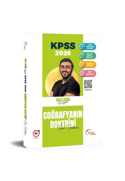 Doktrin Yayınları 2026 KPSS Coğrafya Soru Bankası