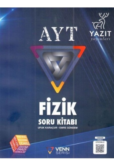 Yazıt AYT Fizik Venn Serisi Soru Kitabı