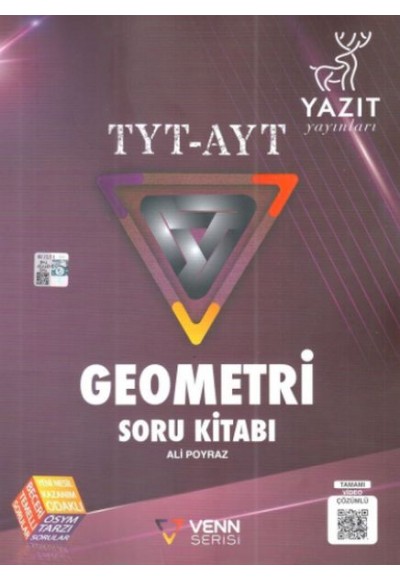 Yazıt TYT AYT Geometri Venn Serisi Soru Kitabı