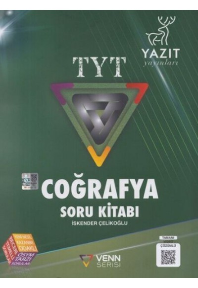 Yazıt TYT Coğrafya Venn Serisi Soru Kitabı