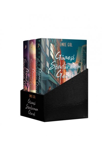 Güneşi Söndürmem Gerek Kutulu Set 3 Kitap Takım (Ciltli-İmzalı)