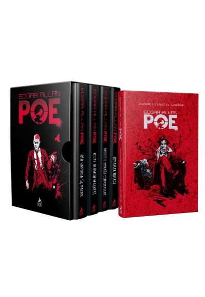 Edgar Allan Poe Seti (Edgar Allan Poe Defteri Hediyeli)