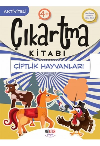 Çiftlik Hayvanları - Çıkartma Kitabı