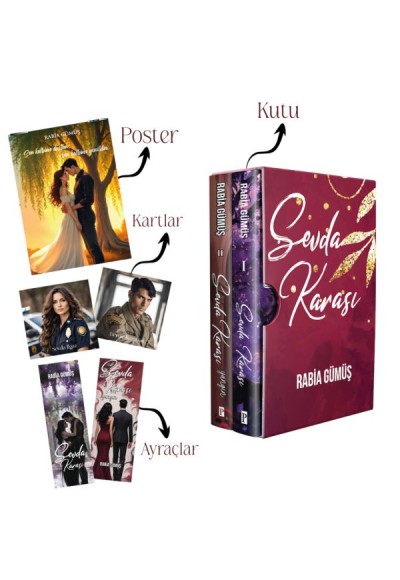 Sevda Karası Kutulu Set