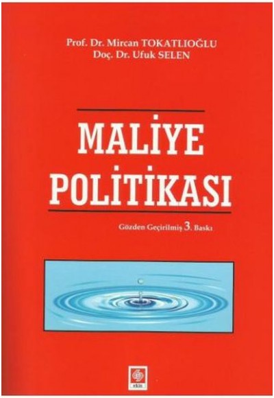 Maliye Politikası (Mircan Tokatlıoğlu)