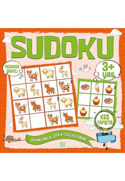 Çocuklar İçin Sudoku - Kes Yapıştır (3+ Yaş)