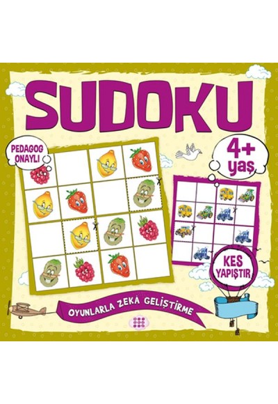Çocuklar İçin Sudoku - Kes Yapıştır (4+ Yaş)
