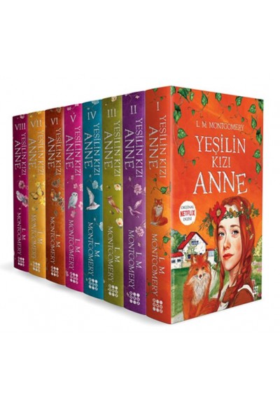 Yeşilin Kızı Anne Set - 8 Kitap