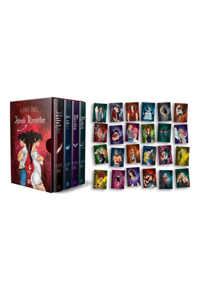 Ateşli Kanatlar Serisi (4 Kitap-Kutulu Set)