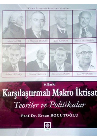 Karşılaştırmalı Makro İktisat Teoriler ve Politikalar