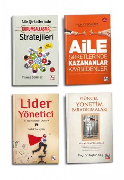 Yönetim Seti - 4 Kitap Takım