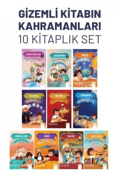 Gizemli Kitabın Kahramanları-10 Kitaplık Set