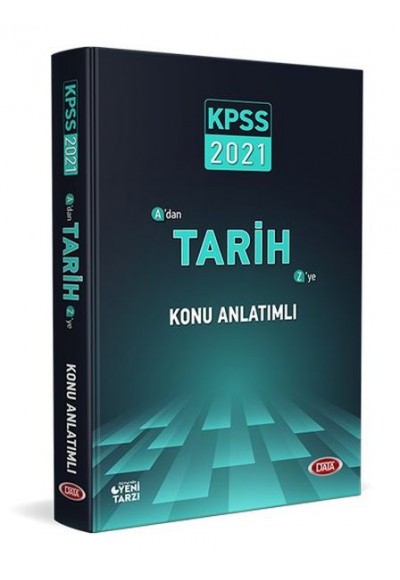 Data 2021 KPSS A'dan Z'ye Tarih Konu Anlatımlı