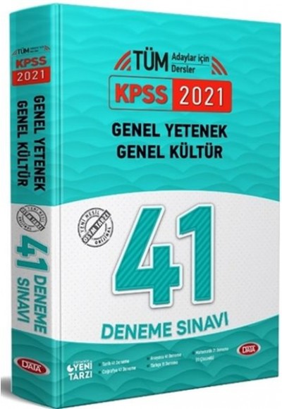 Data 2022 KPSS Genel Yetenek - Genel Kültür 41 Deneme Sınavı