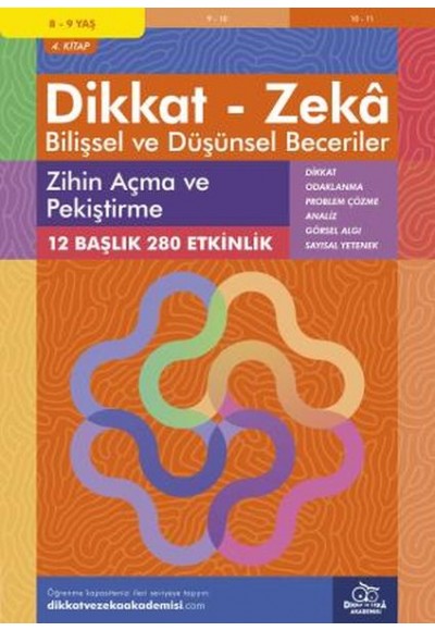 Zihin Açma ve Pekiştirme (8 - 9 Yaş) - Dikkat Zeka