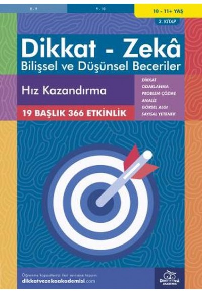 Hız Kazandırma (10 - 11 Yaş) - Dikkat Zeka