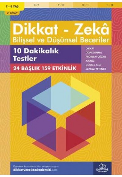 10 Dakikalık Testler (7-8 Yaş) - Dikkat Zeka