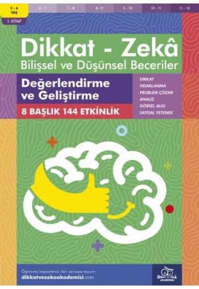 Değerlendirme ve Geliştirme (5-6 Yaş) - Dikkat Zeka