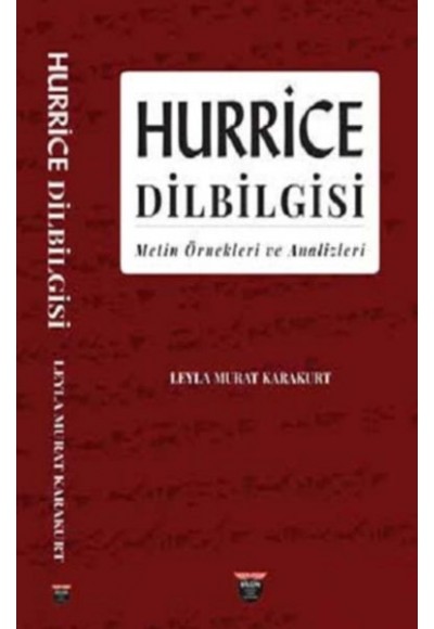 Hurrice Dilbilgisi