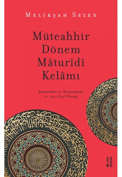 Müteahhir Dönem Maturidi Kelam