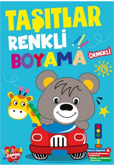 Renkli Boyama Taşıtlar