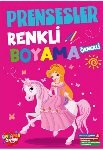 Renkli Boyama - Prensesler