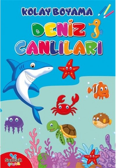Kolay Boyama - Deniz Canlıları