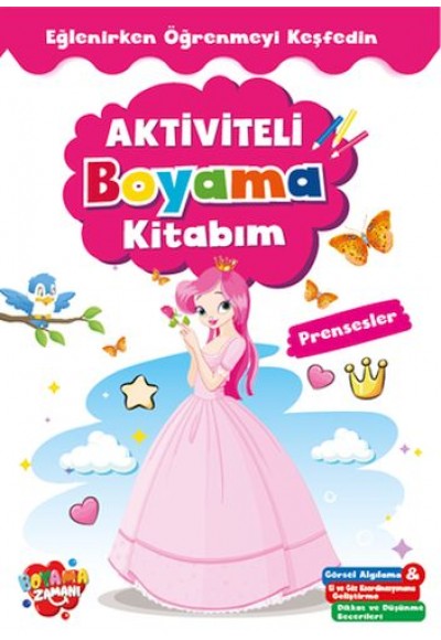 Aktiviteli Boyama Kitabı Prensesler