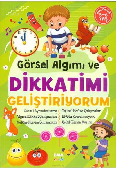 Görsel Algımı ve Dikkatimi Geliştiriyorum 5-6 Yaş