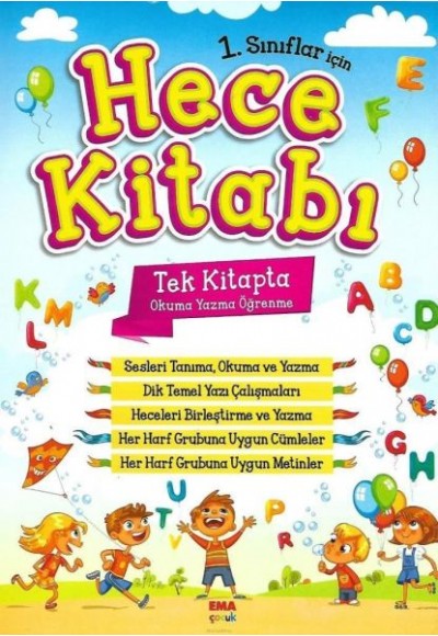 1.Sınıflar İçin Hece Kitabı