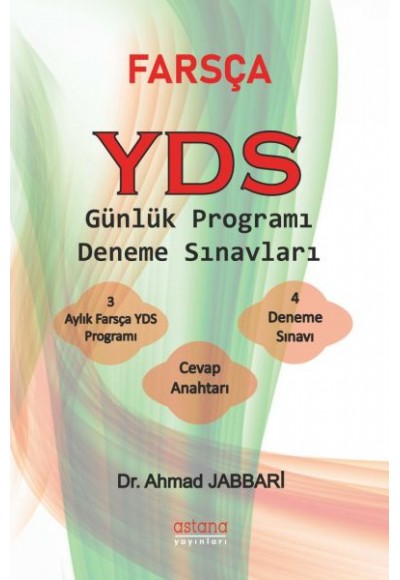 Farsça YDS Günlük Programı Deneme Sınavları
