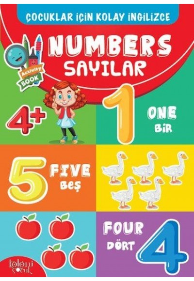 Çocuklar İçin Kolay İngilizce - Numbers Sayılar