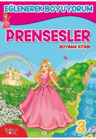 Prensesler Boyama Kitabı