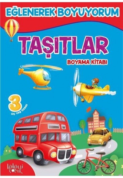 Taşıtlar Boyama Kitabım