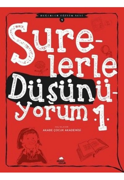 Surelerle Düşünüyorum 1 - Değerler Eğitimi Seti 5